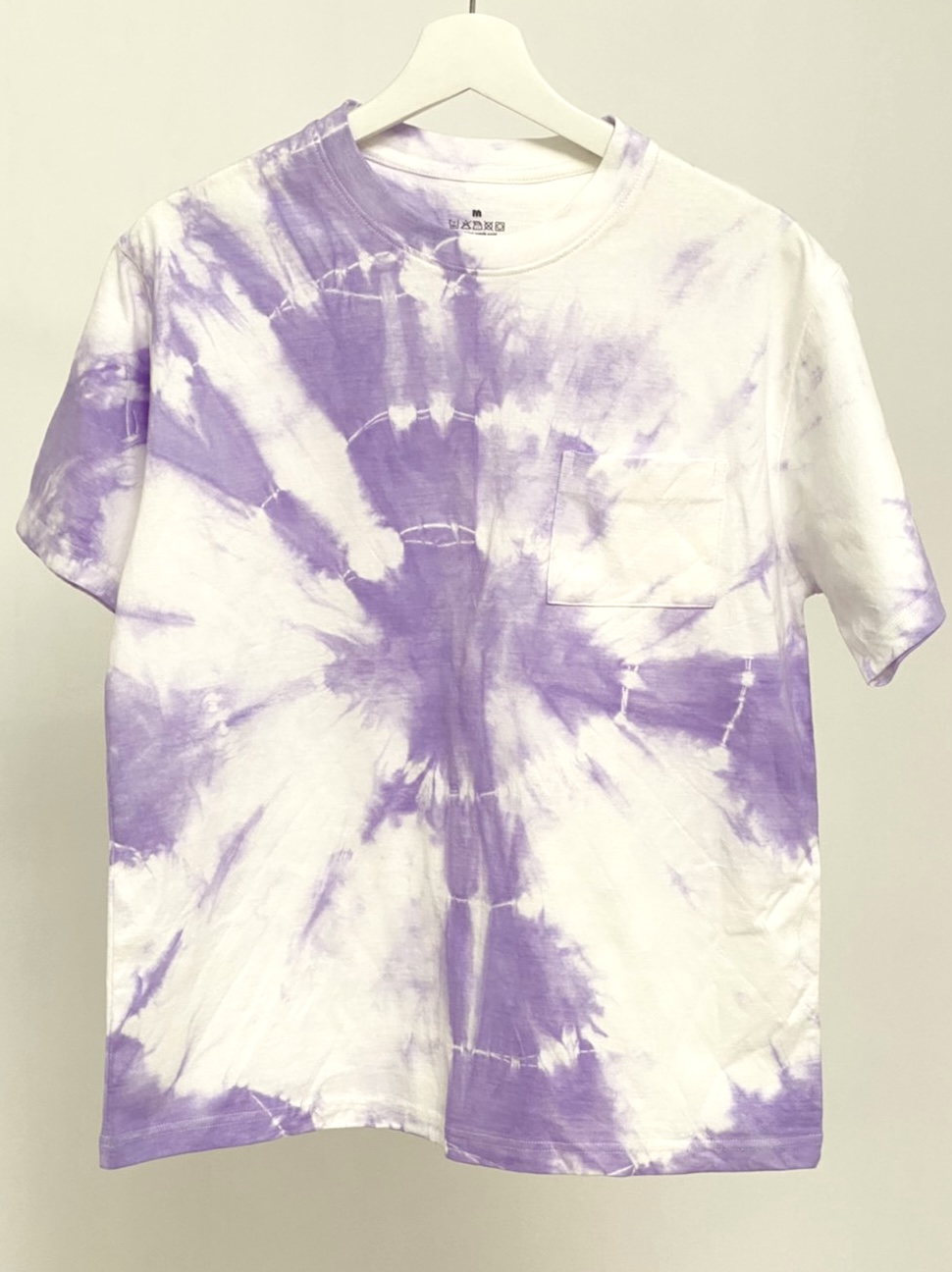 Handmade Tiedye Cotton pocket T shirt 