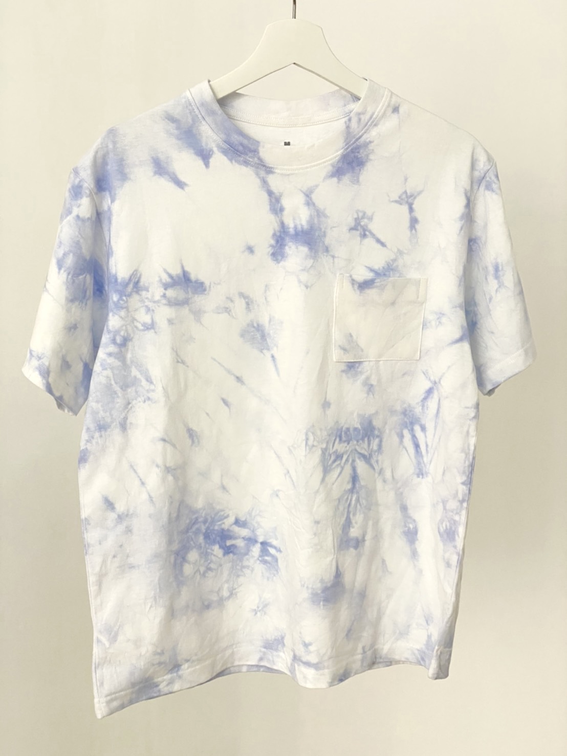 Handmade Tiedye Cotton pocket T shirt 