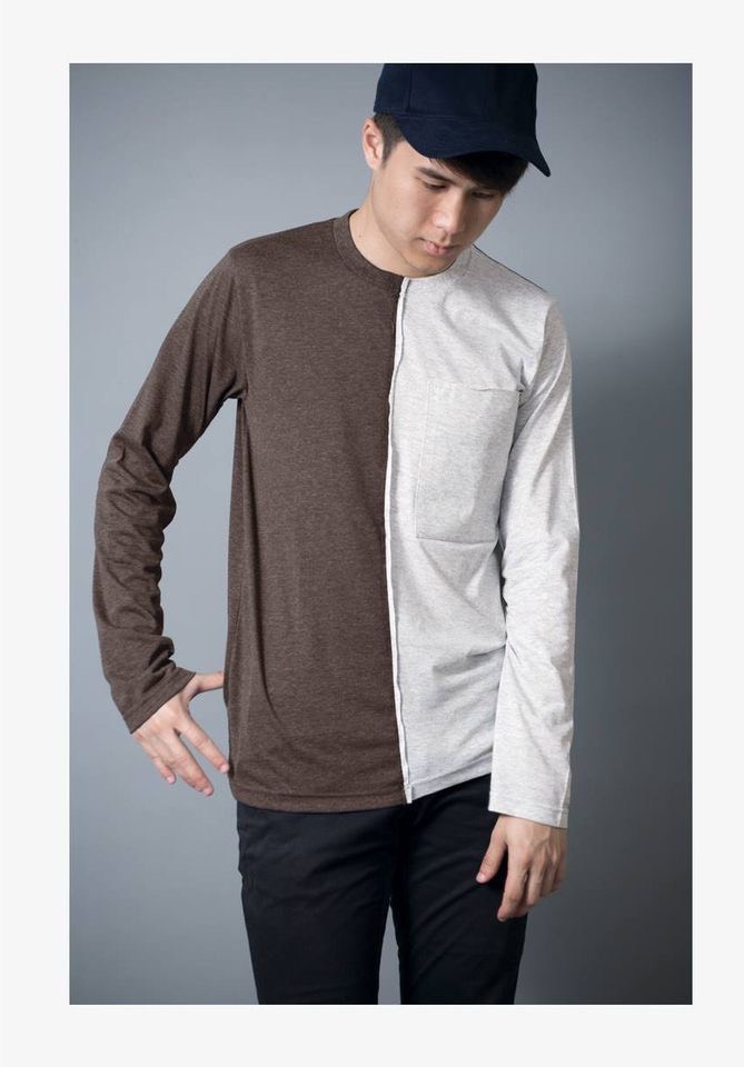 Two tone T Shirt Cotton