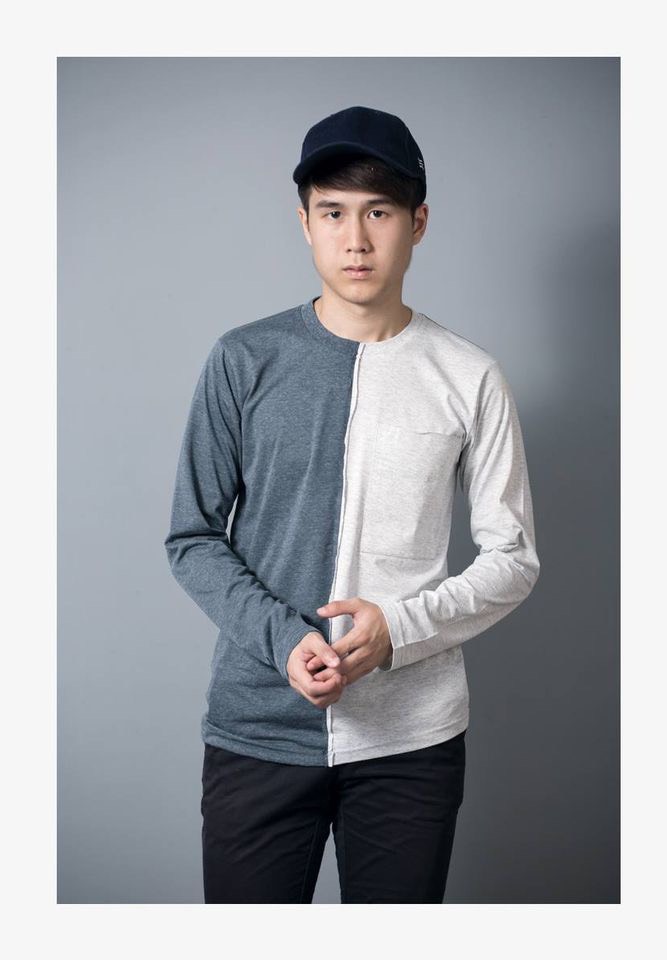Two tone T Shirt Cotton