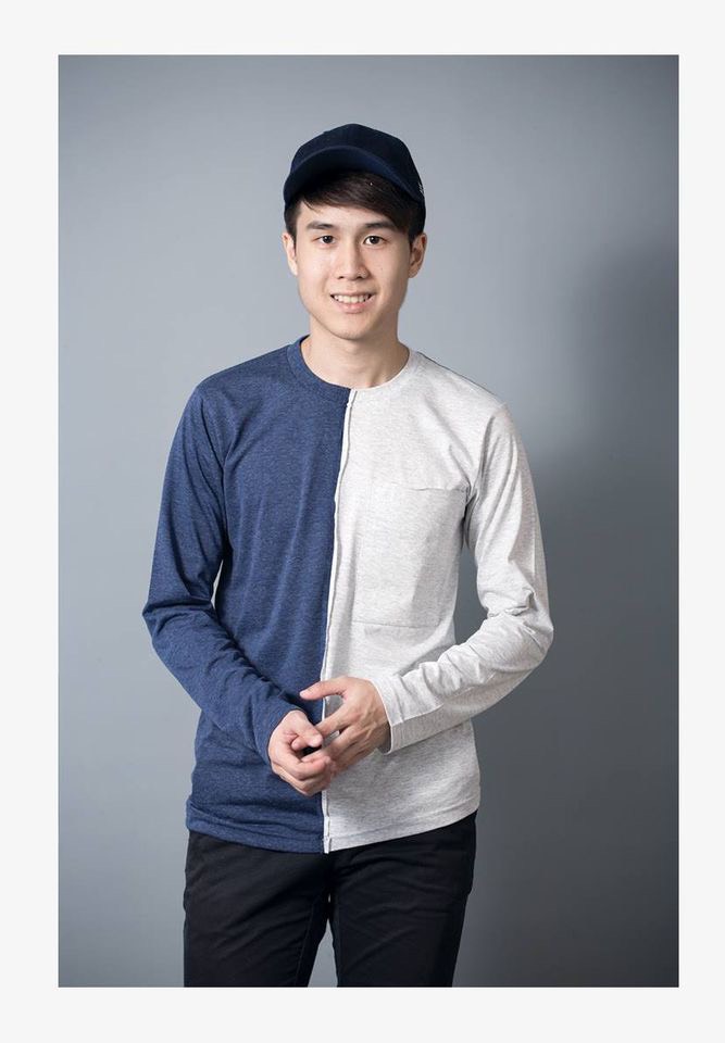 Two tone T Shirt Cotton