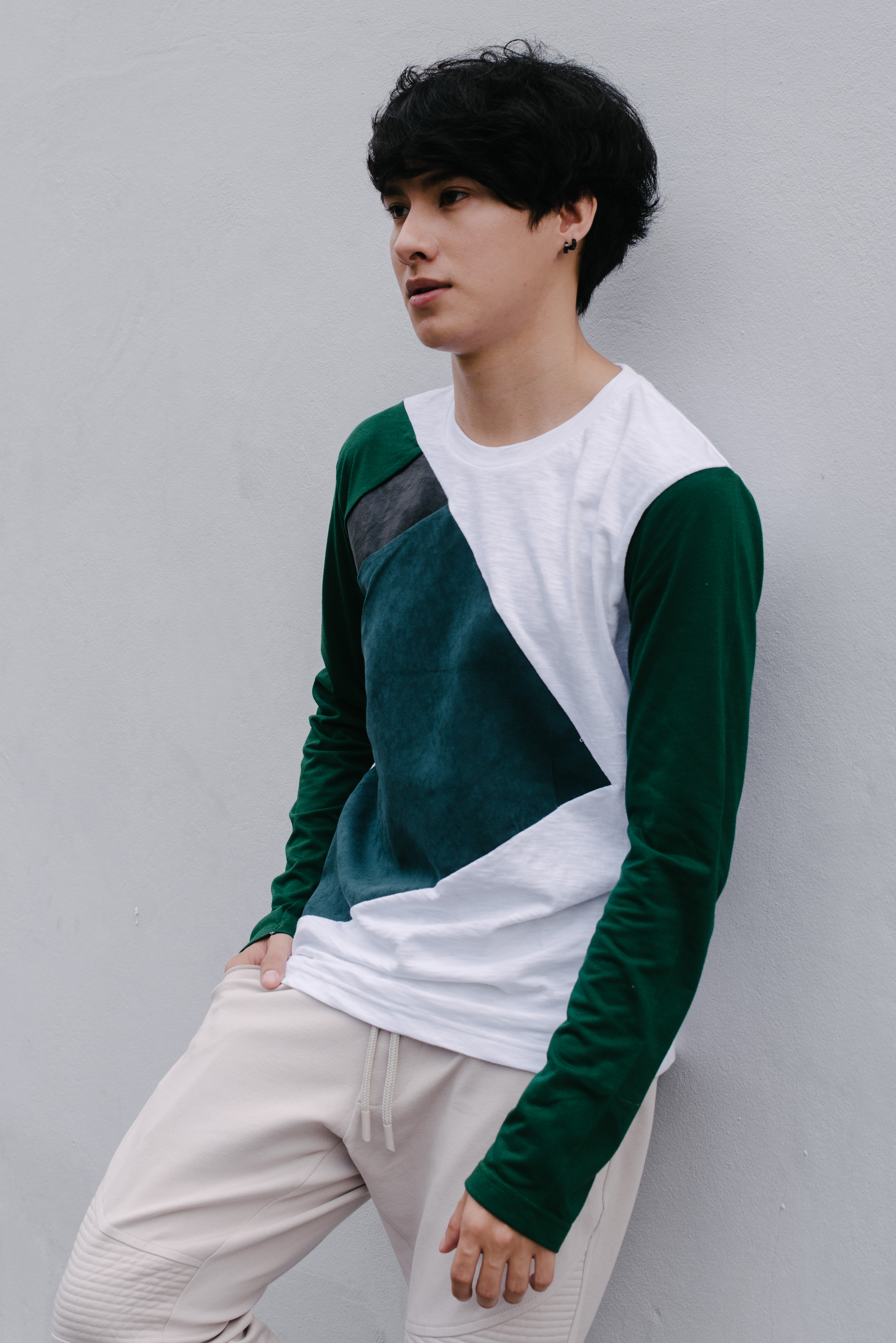 Long Sleeves Leather 