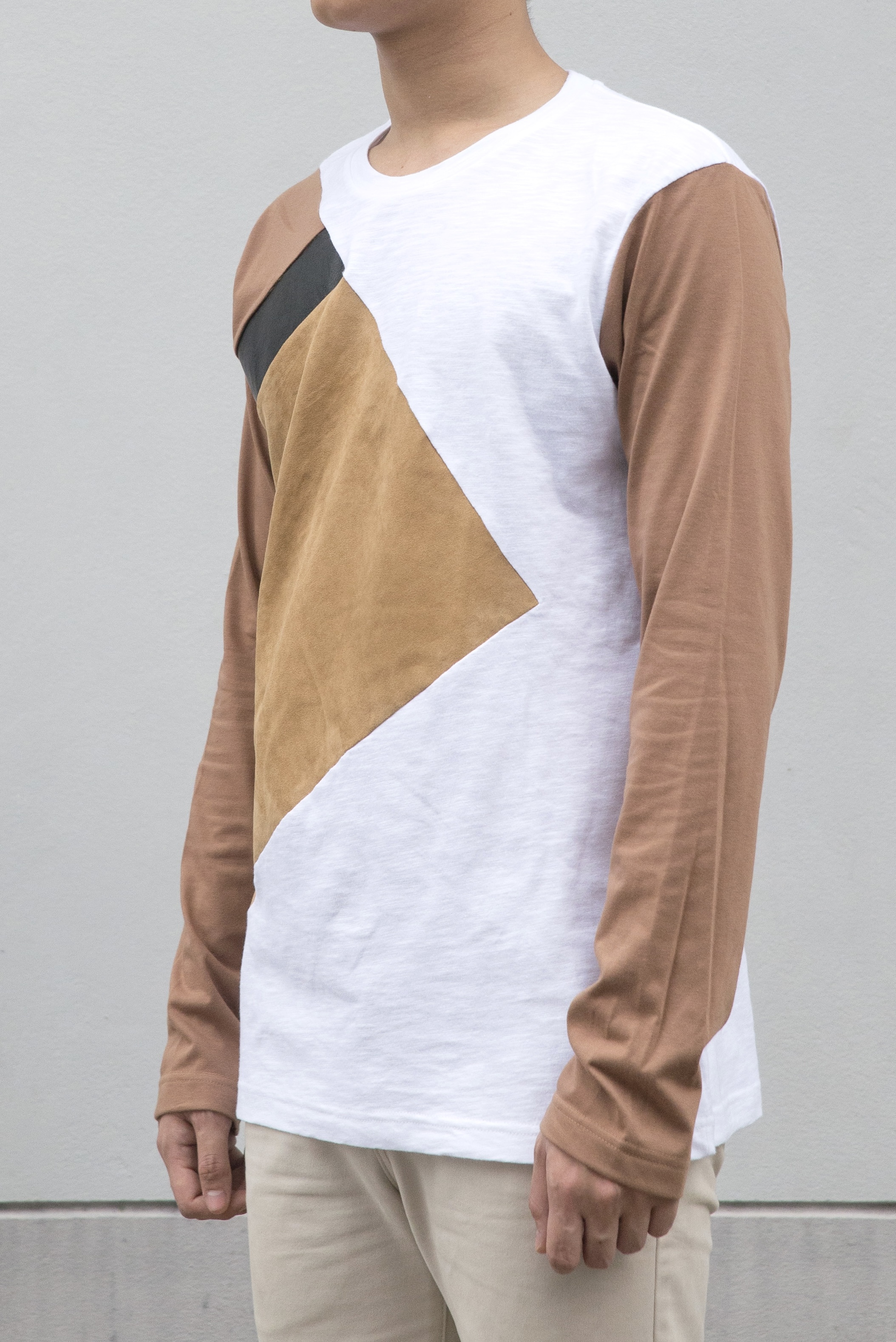 Long Sleeves Leather 