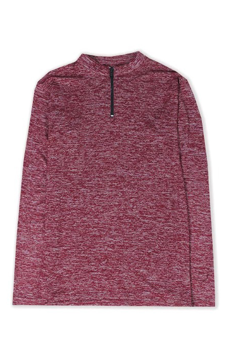 Zippy neck long sleeves 