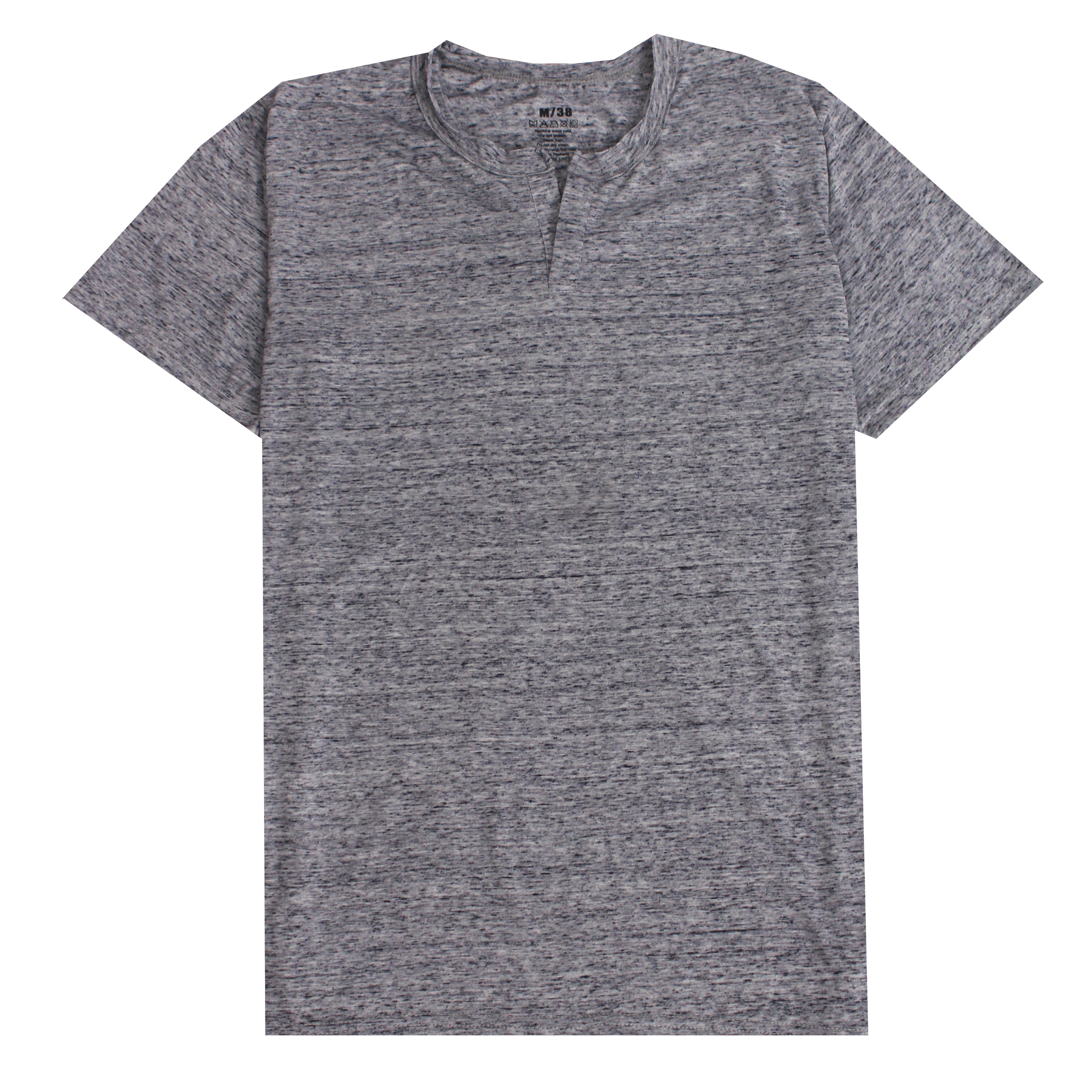 Button neck snow material