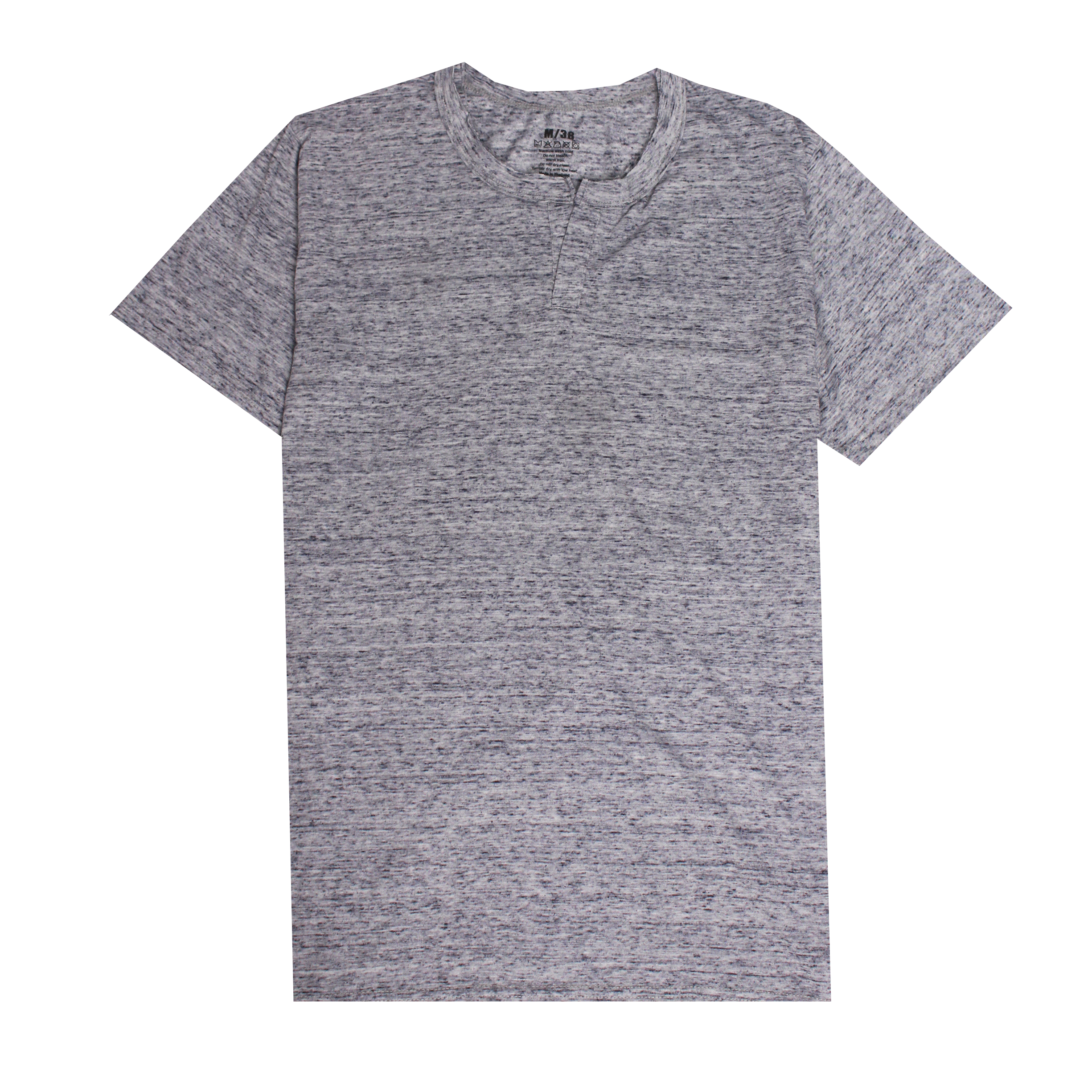 Button neck snow material
