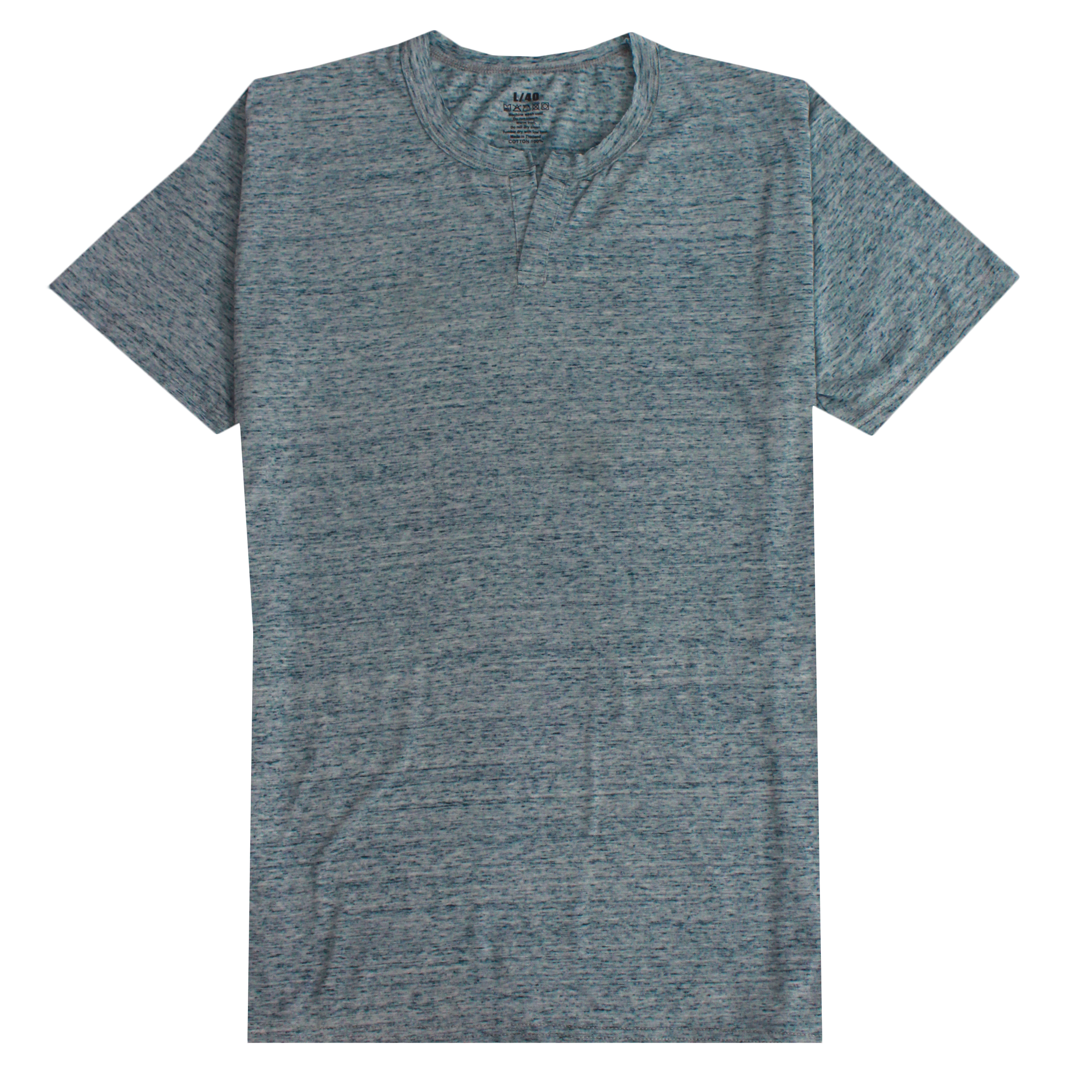Button neck snow material