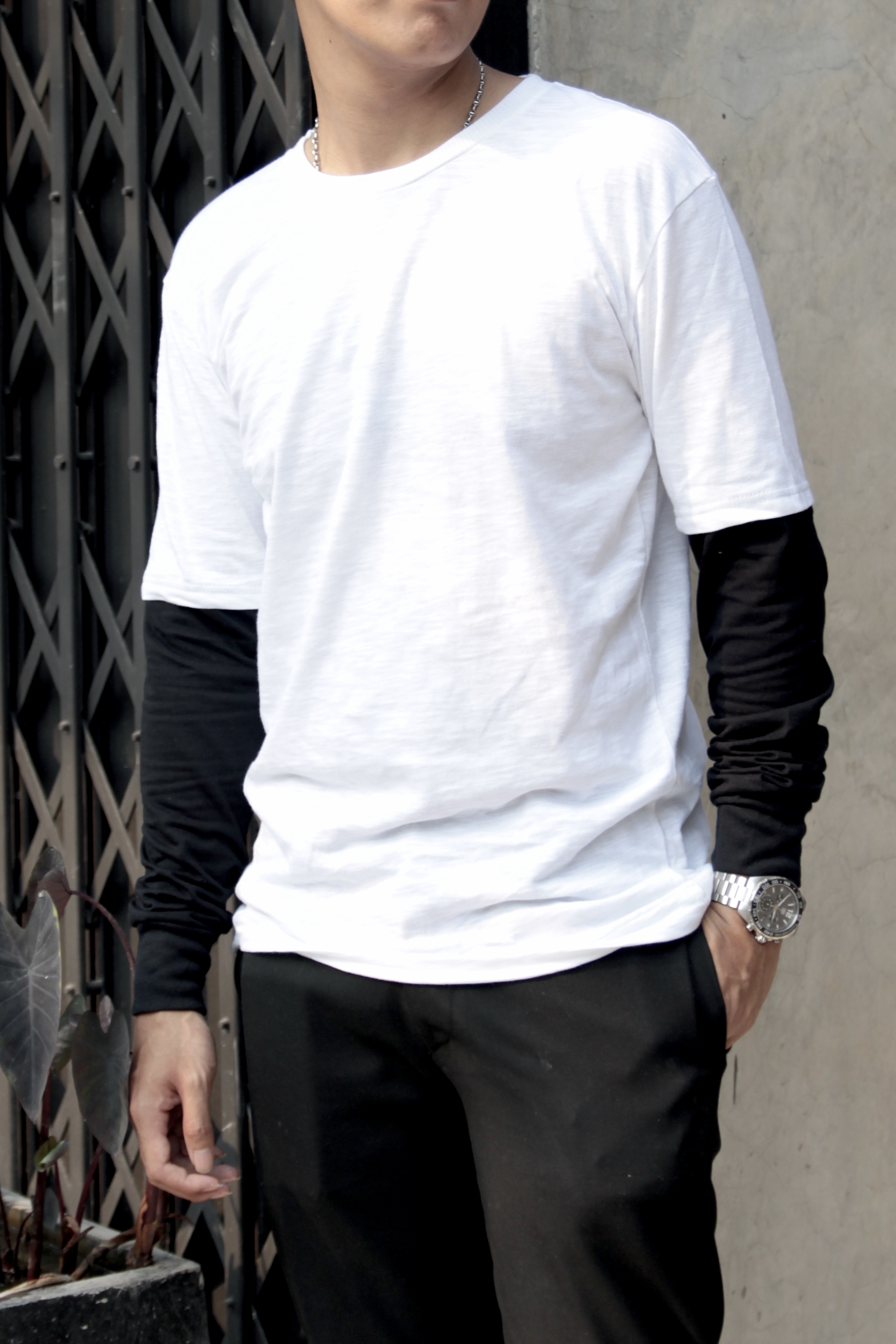 Fashion Combi Long Sleeves 