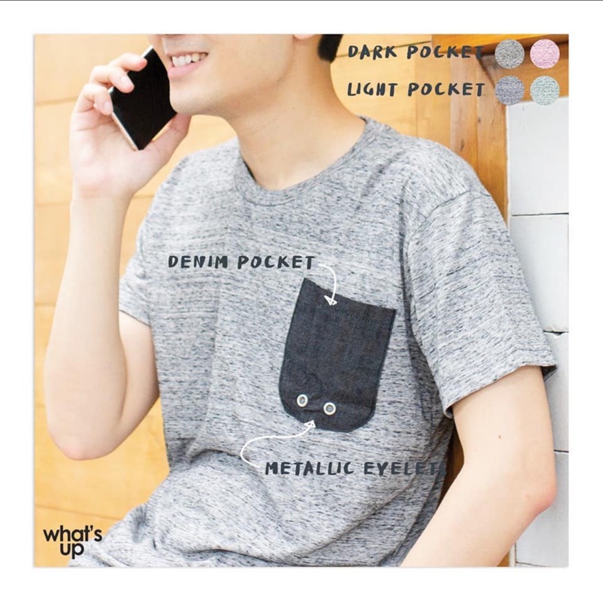 Snow T Shirt with Pocket 