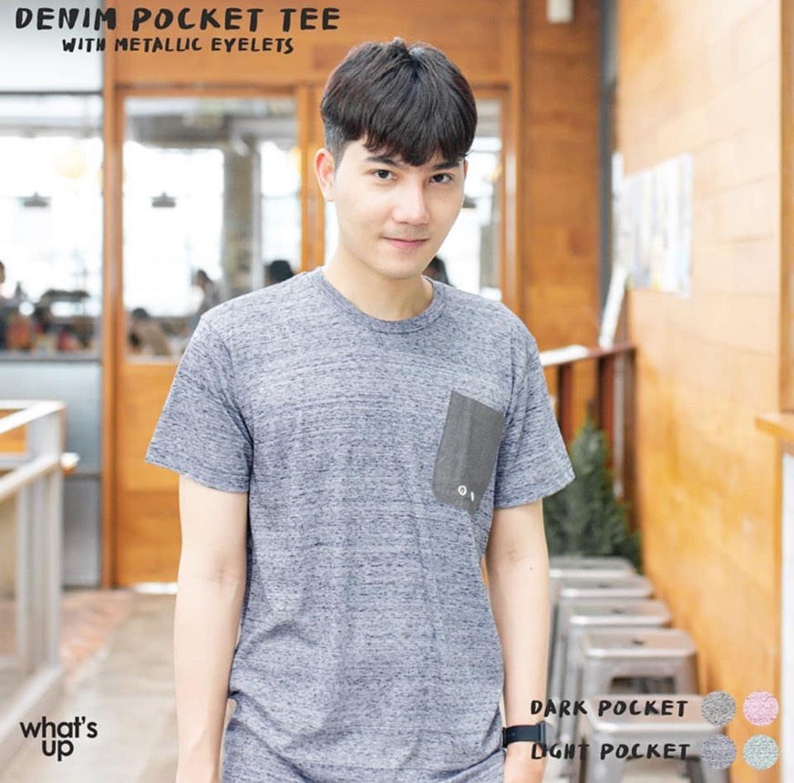 Snow T Shirt with Pocket 