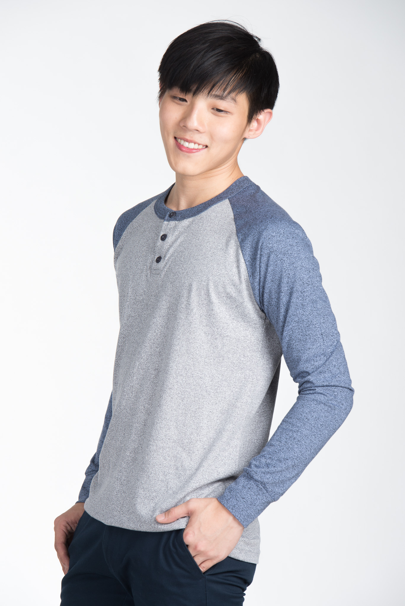 2 tone long sleeves