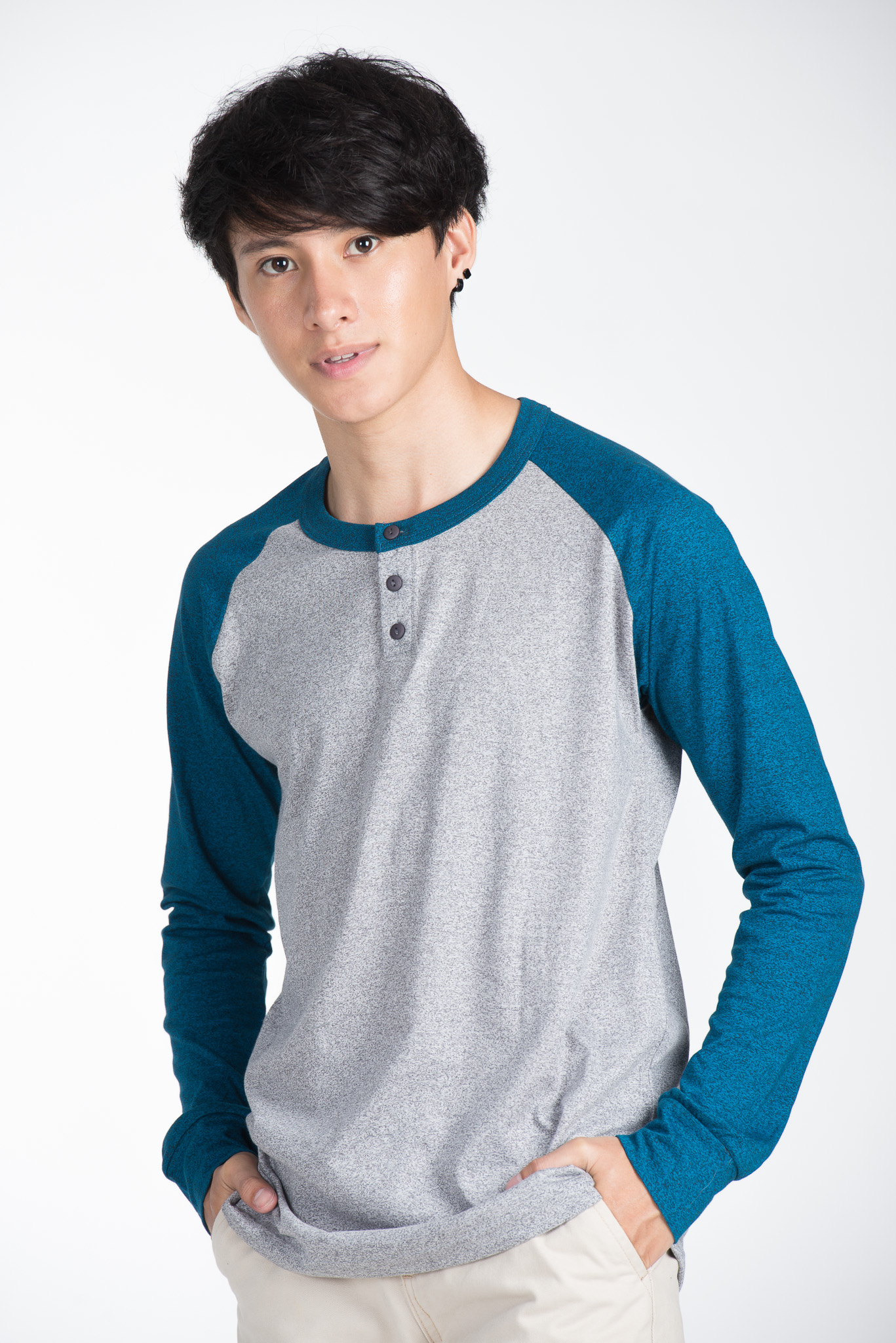 2 tone long sleeves