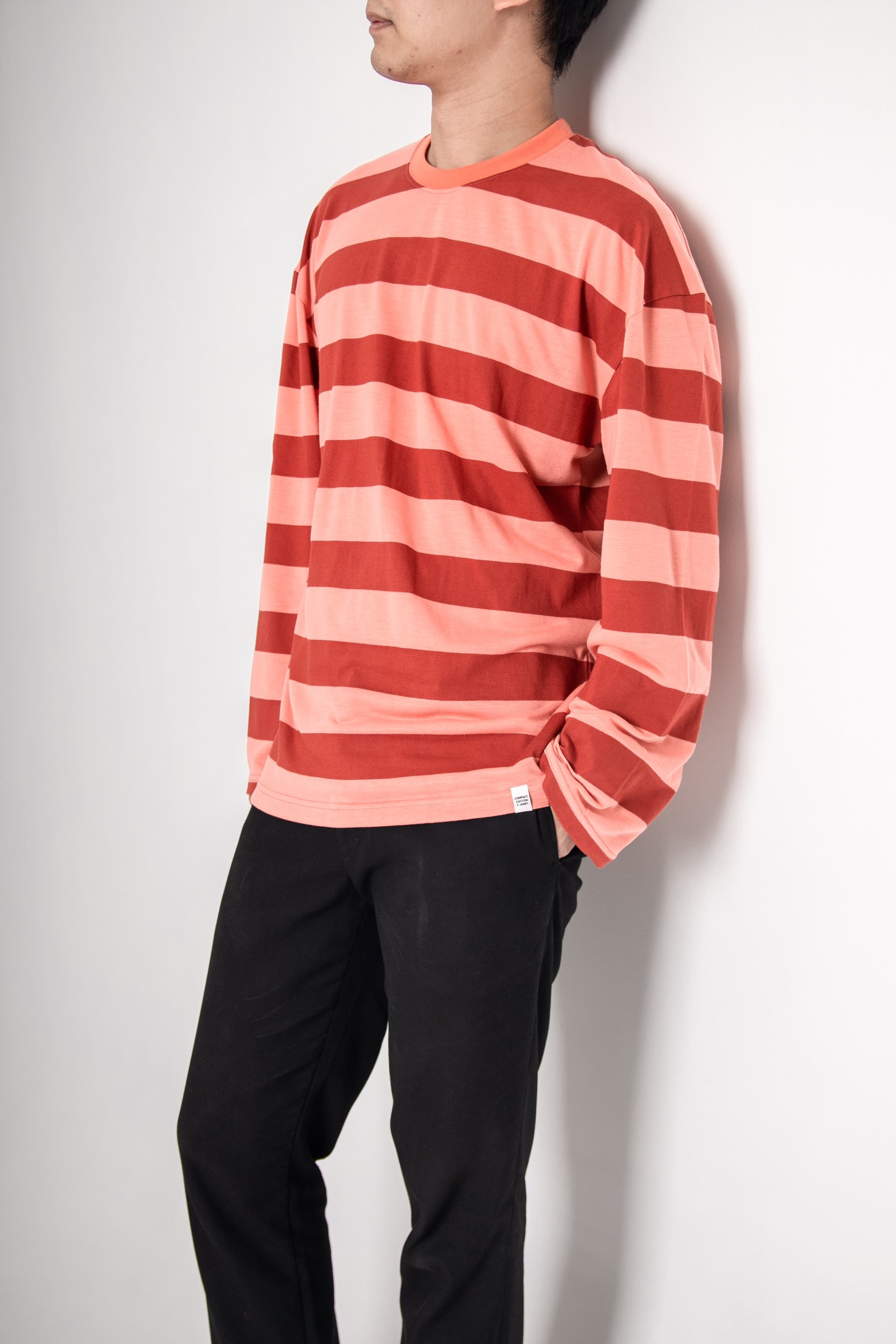 Stripped long sleeve t-shirt
